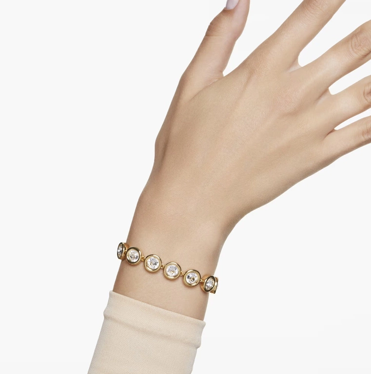 Bransoletka damska Swarovski 5682586 Tennis Imber