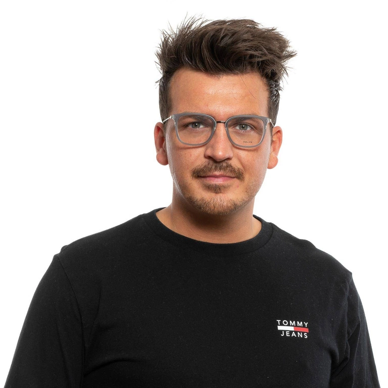 Okulary oprawki męskie Police VPL561 M78M 51 Szare