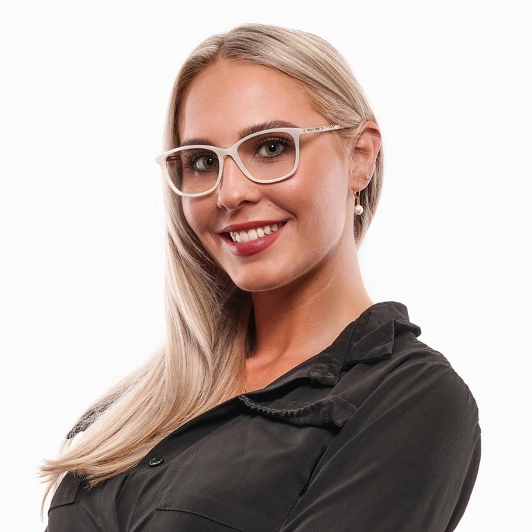 Okulary oprawki Damskie Swarovski SK5308 021 52 Białe