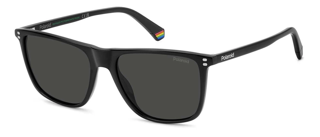 Okulary przeciwsłoneczne męskie Polaroid PLD 6232/S 80755M9 Czarne