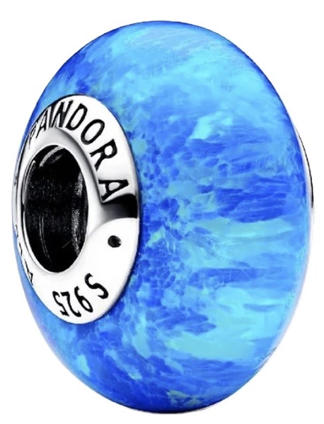 Charms Pandora 791691C02 Opalizujący Granat Oceanu