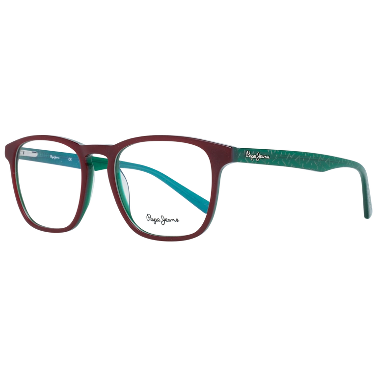 Okulary oprawki Męskie Pepe Jeans PJ3367 C4 53 Czerwone