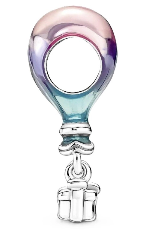 Charms Pandora 791501C01 Urodzinowy z balonem