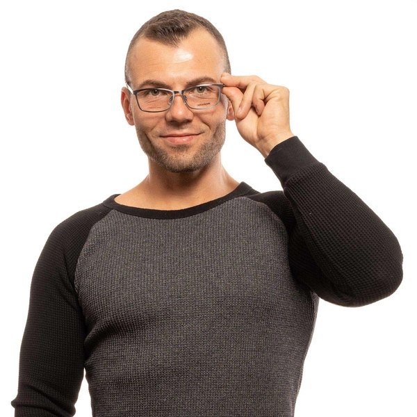 Okulary oprawki Męskie Zadig & Voltaire VZV049 0565 55 Szare