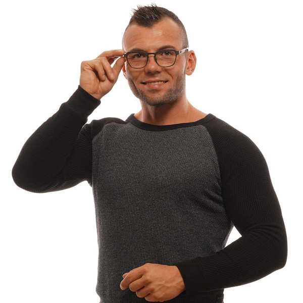 Okulary oprawki Męskie Zegna Couture ZC5004 49 020 Szare
