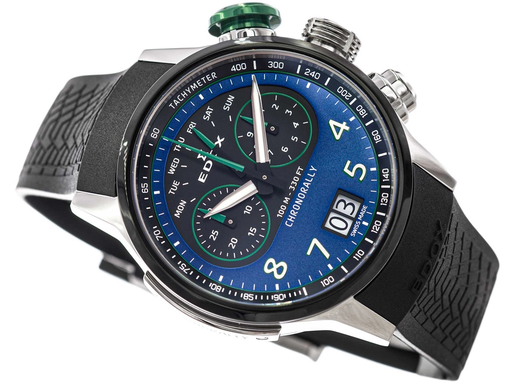 Zegarek męski EDOX 38003 TINV BUNV Chronorally