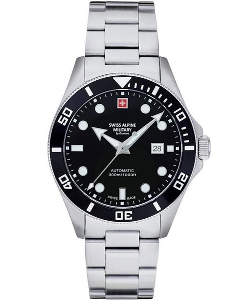 Zegarek męski SWISS ALPINE MILITARY Automatic Diver SAM7095.2137 Alpine by Grovana