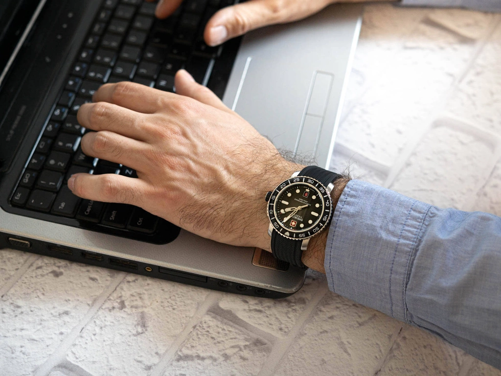 Zegarek męski Swiss Military Hanowa SMWGN0001701 Black Marlin