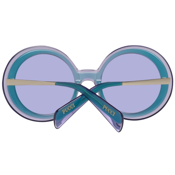 Okulary przeciwsłoneczne Damskie Emilio Pucci EP0110 80Y 57 Niebieskie