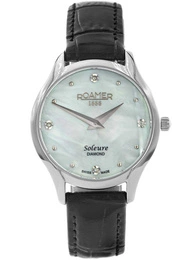 Zegarek damski ROAMER 547857 41 25 05 Soleure Diamond
