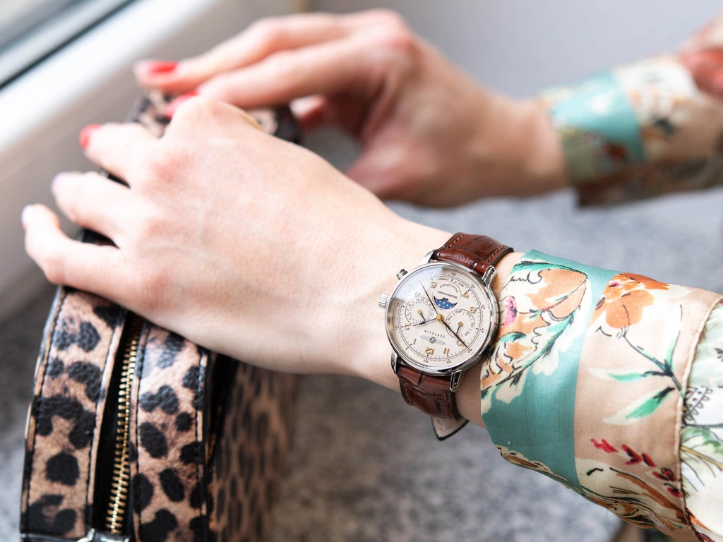 Zegarek damski ZEPPELIN Mediterranee Moonphase 9637-5