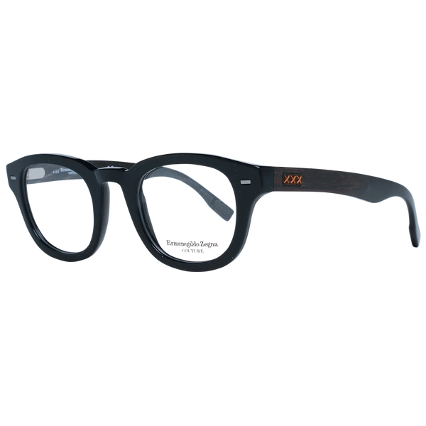 Okulary oprawki Męskie Zegna Couture ZC5005 47 001 Czarne