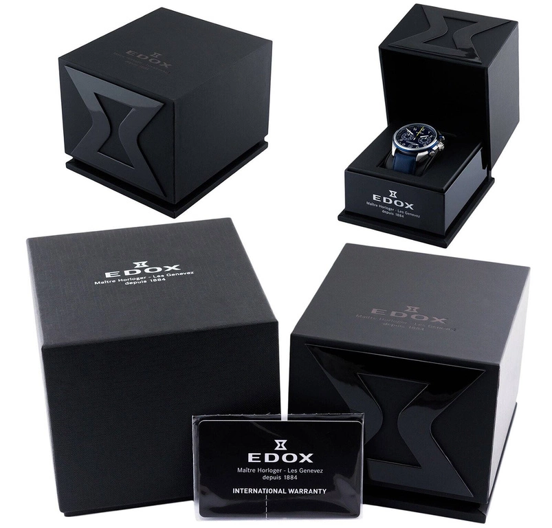 Zegarek męski EDOX 10113 3CAB BUIN Delfin