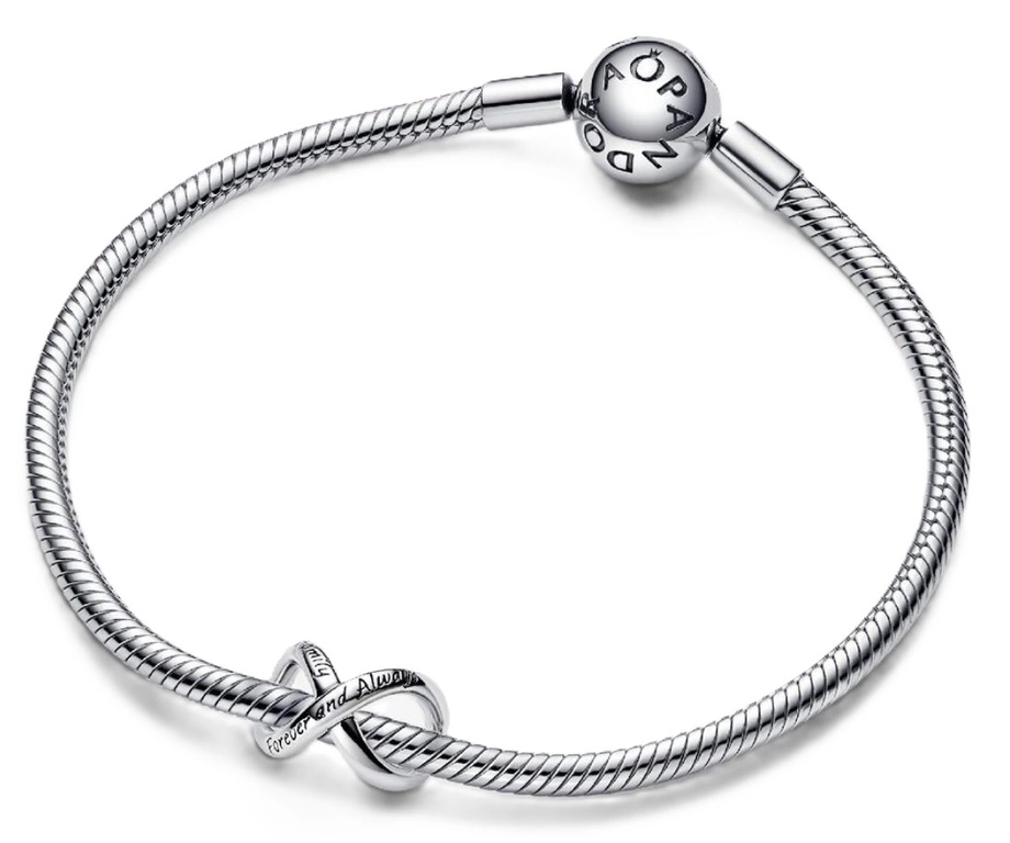 Charms Pandora 793243C00 z symbolem nieskończoności Na zawsze przy Tobie