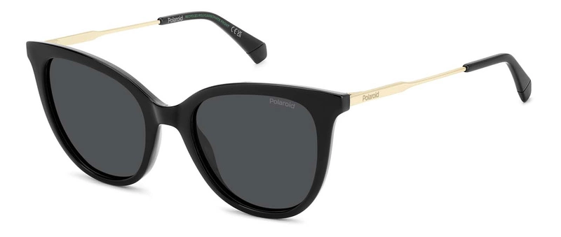 Okulary przeciwsłoneczne damskie Polaroid PLD 4184/S/X 80752M9 Czarne
