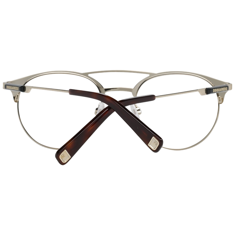 Okulary oprawki męskie Dsquared2 DQ5284 032 51 Złote