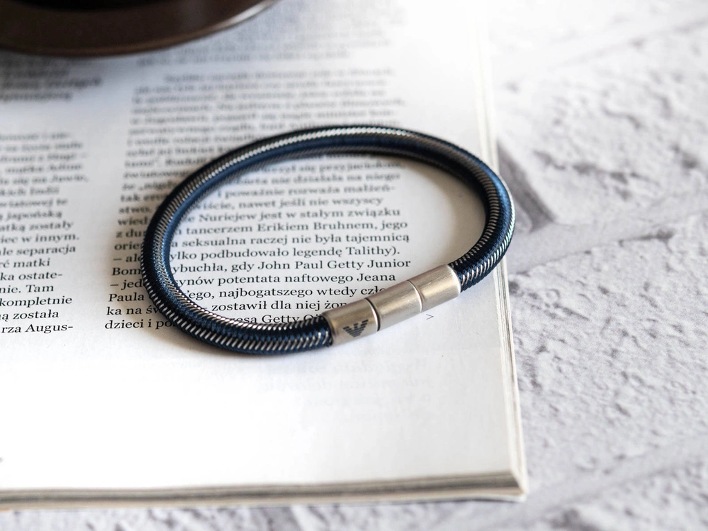 Bransoleta męska EMPORIO ARMANI EGS2990040