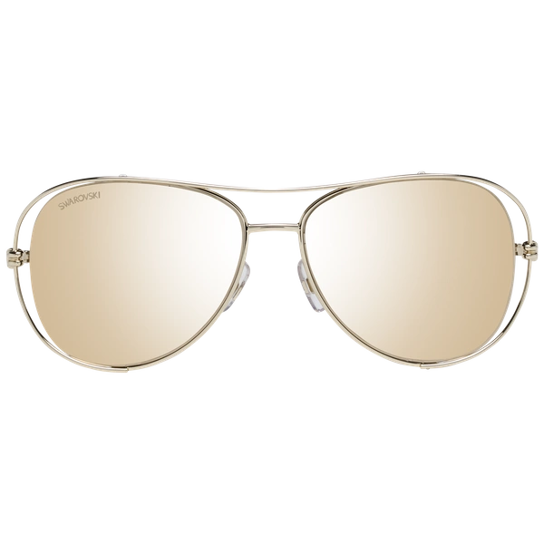 Okulary przeciwsłoneczne damskie Swarovski SK0231 32G 55 Złote
