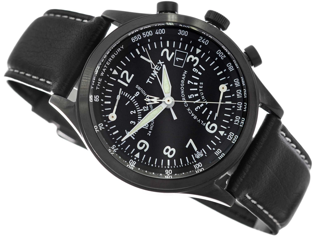 Zegarek męski TIMEX TW2W48000 Waterbury Traditional Fly Back Chronograph