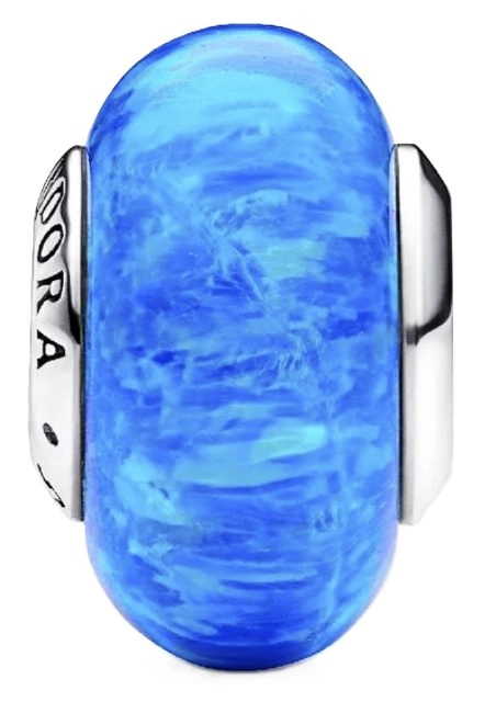 Charms Pandora 791691C02 Opalizujący Granat Oceanu