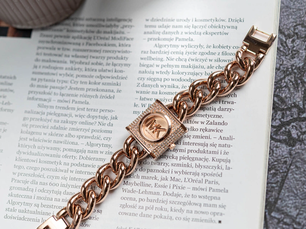 Zegarek damski MICHAEL KORS MK4827 Chain Lock