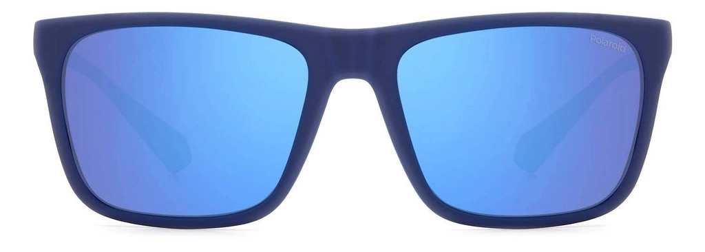 Okulary przeciwsłoneczne Unisex Polaroid PLD 2141/S VGL565X Niebieskie