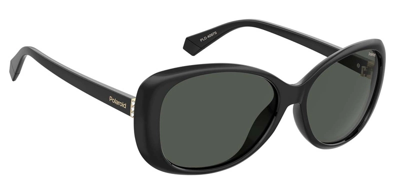 Okulary przeciwsłoneczne damskie Polaroid PLD 4097/S 80757M9 Czarne