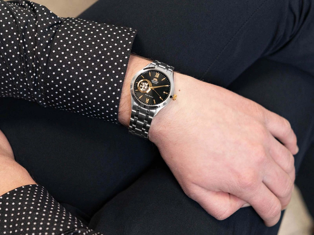 Zegarek męski ORIENT TAG03002B0 Contemporary Open Heart Automatic