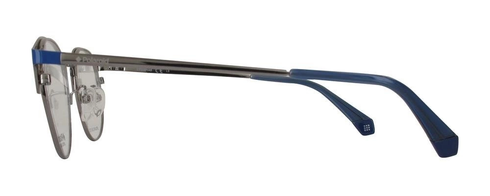 Okulary oprawki Męskie POLAROID PLDD367/F DTY 53 Niebieskie
