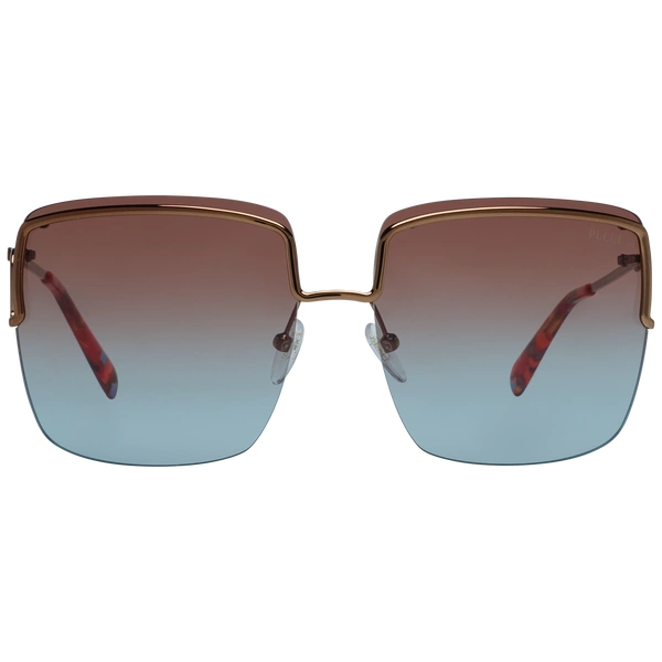 Okulary przeciwsłoneczne damskie Emilio Pucci EP0116 36F 62 Brązowe