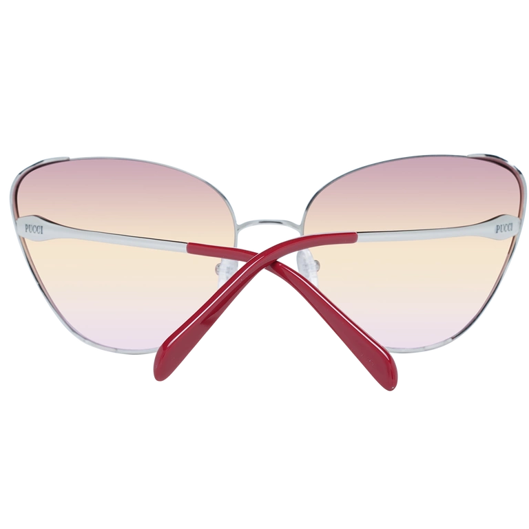 Okulary przeciwsłoneczne Damskie Emilio Pucci EP0186 16T 61 Srebrne