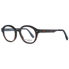 Okulary oprawki Męskie Zegna Couture ZC5018 48 064 Brązowe