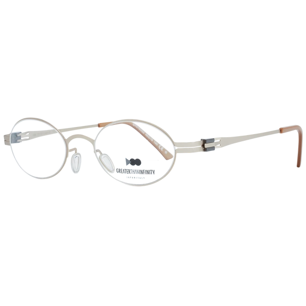 Okulary oprawki Męskie Greater Than Infinity GT015 V03 46 Złote