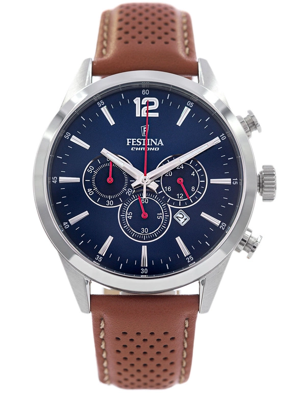 Zegarek męski FESTINA F20542/3 Timeless Chronograph 