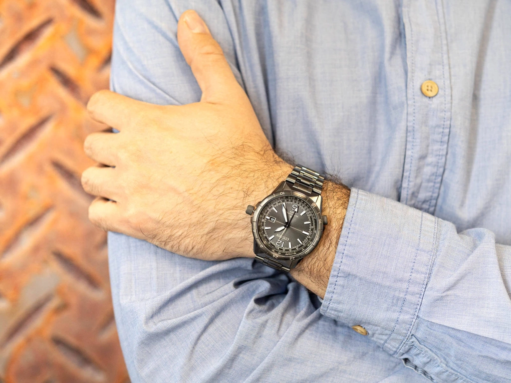 Zegarek męski Citizen NB6045-51H Promaster Sky GMT