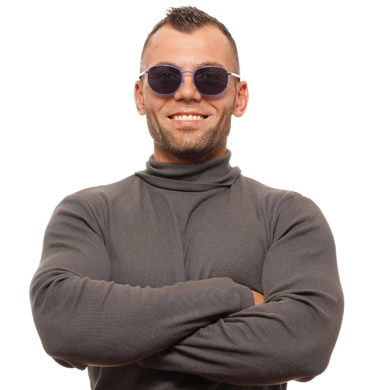 Okulary przeciwsłoneczne Benetton BE7014 686 54 Niebieskie