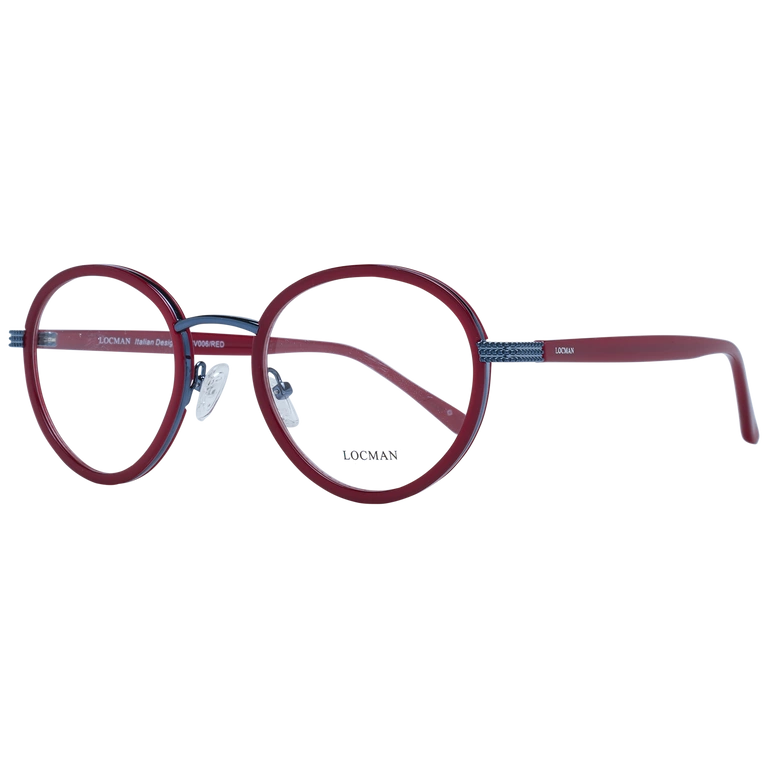 Okulary oprawki Damskie Locman LOCV006 Czerwone
