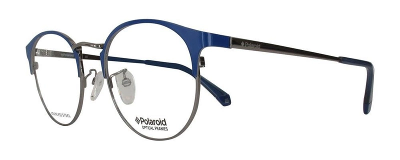 Okulary oprawki Męskie POLAROID PLDD367/F DTY 53 Niebieskie