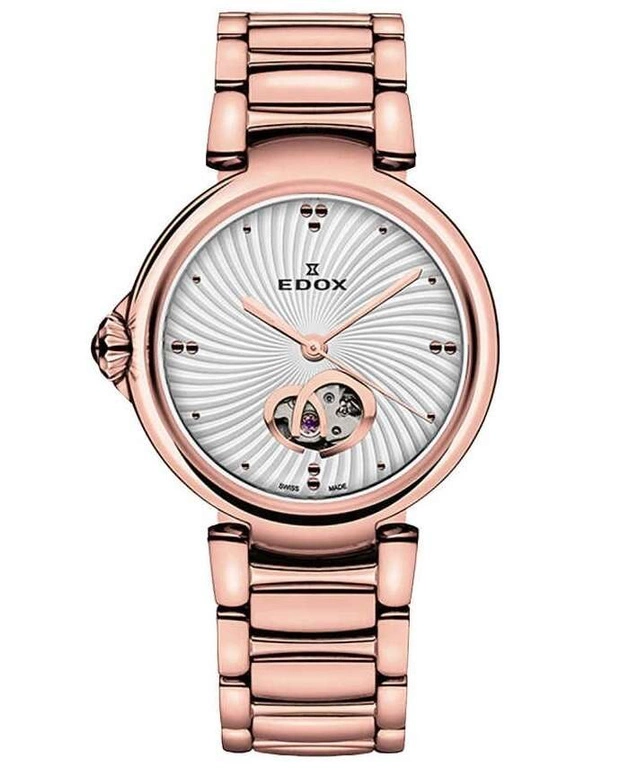Zegarek damski EDOX 85025 37RM AIR LaPassion Open Heart