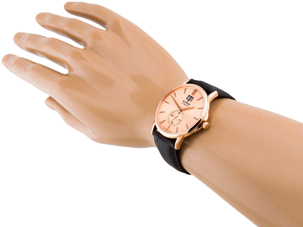 Zegarek męski EDOX Les Bemonts 64012 37R ROIR