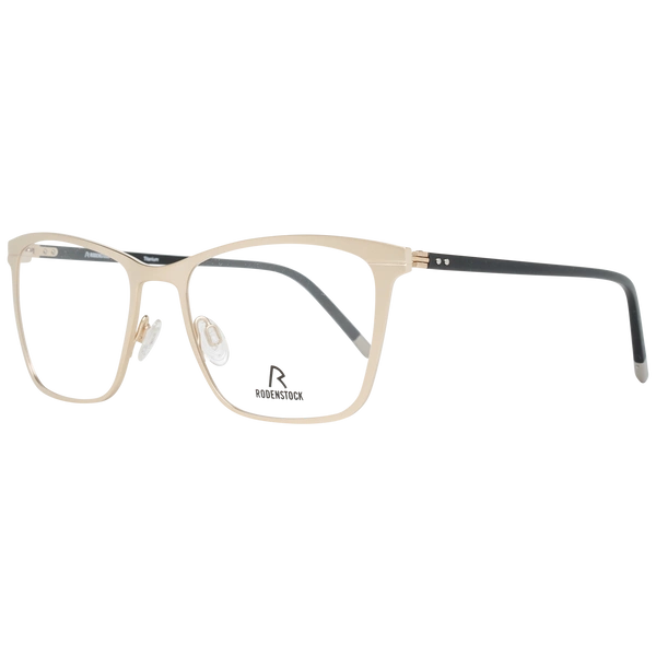 Okulary oprawki damskie Rodenstock R8022 A 53 Titanium Złoty