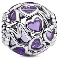 Charms Pandora Ażurowe Serduszka dla Mamy 793772C01