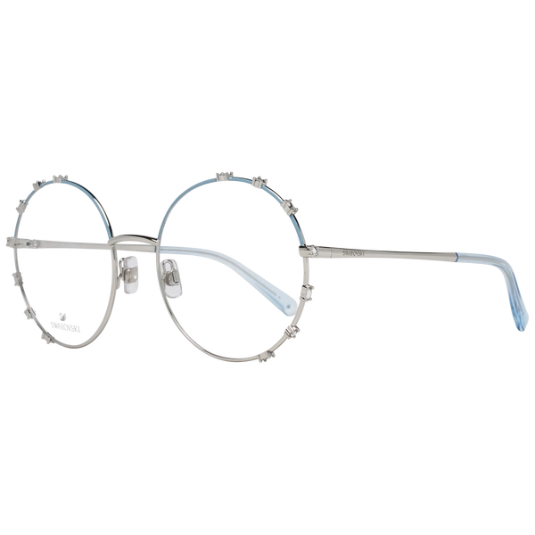 Okulary oprawki damskie Swarovski SK5380 16A 57 Srebrne