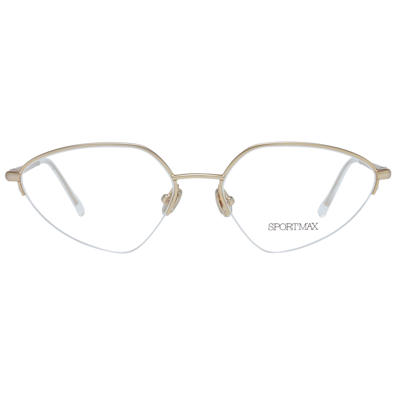 Okulary oprawki Damskie Sportmax SM5007 031 53 Złote