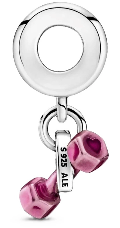 Charms Pandora Zawieszka hantle i serce 799545C01