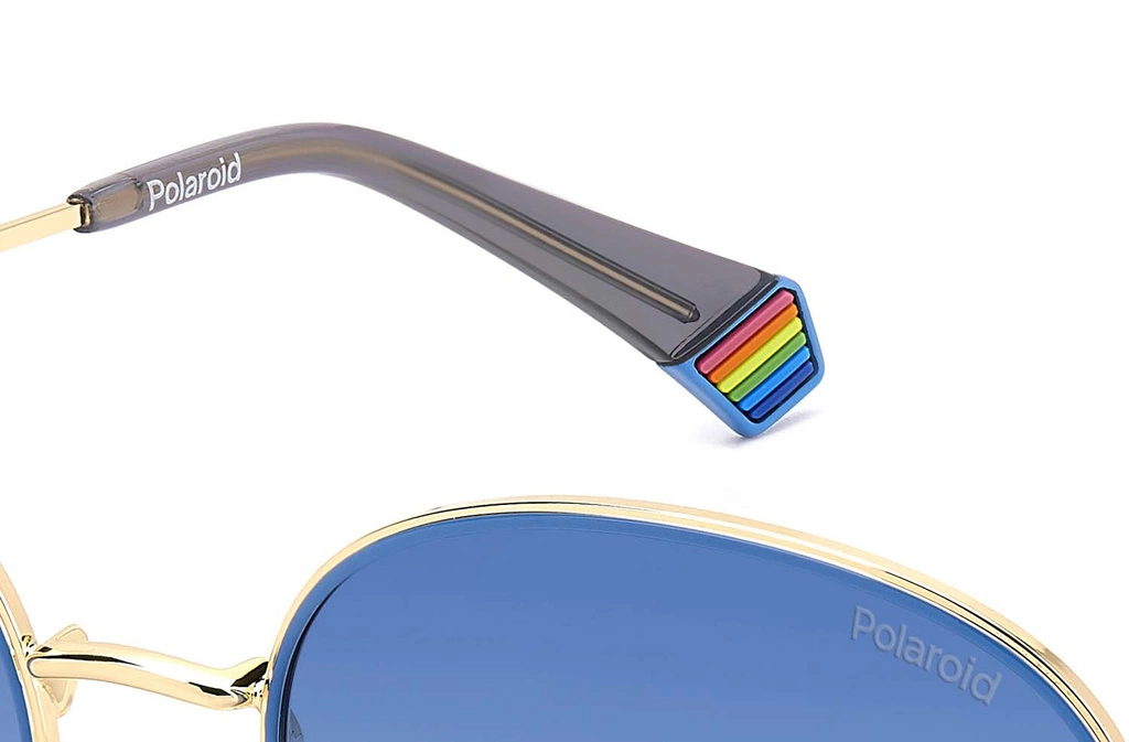 Okulary przeciwsłoneczne Unisex Polaroid PLD 6215/S/X LKS56Z7 Złote