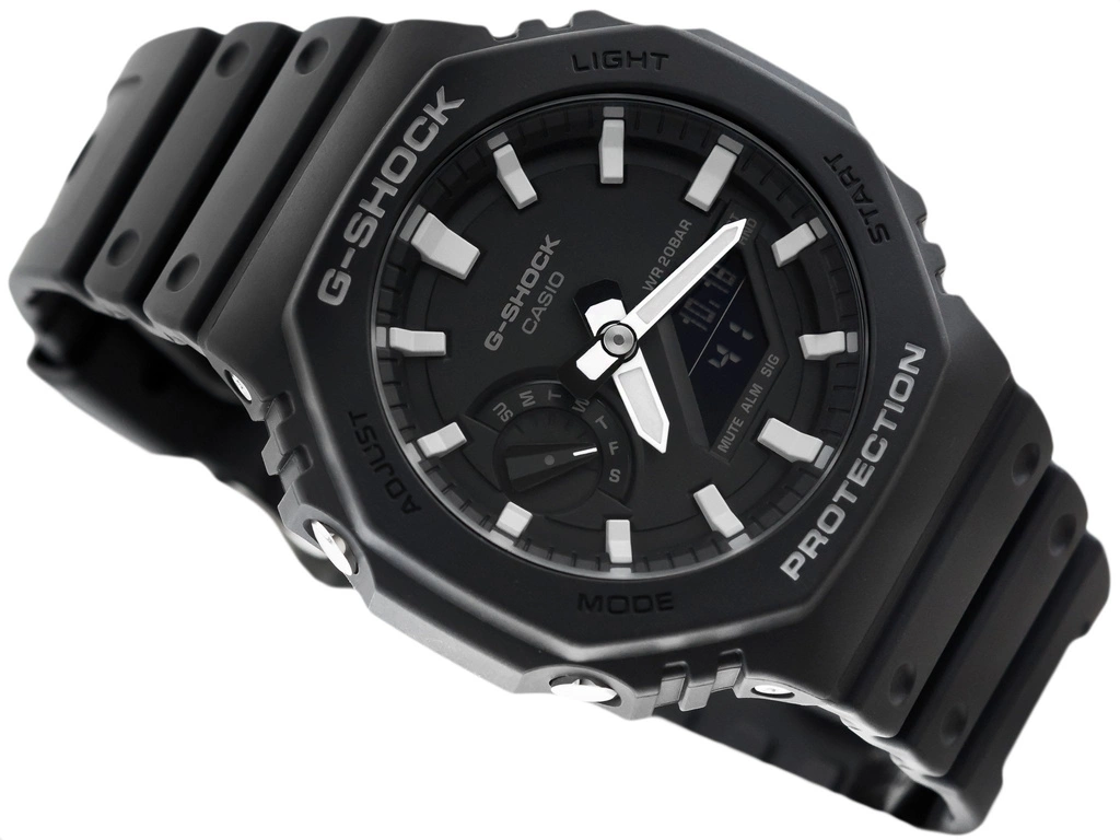 Zegarek męski CASIO G-SHOCK GA-2100-1AER Carbon Core Guard
