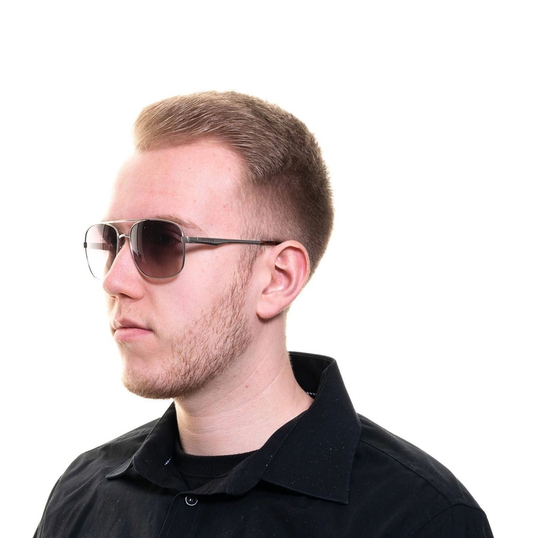 Okulary przeciwsłoneczne męskie Guess GF0211 10F 58 Srebrne