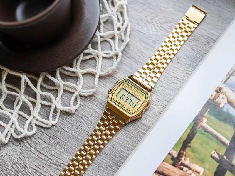 Zegarek męski CASIO A158WEGV-9AEF