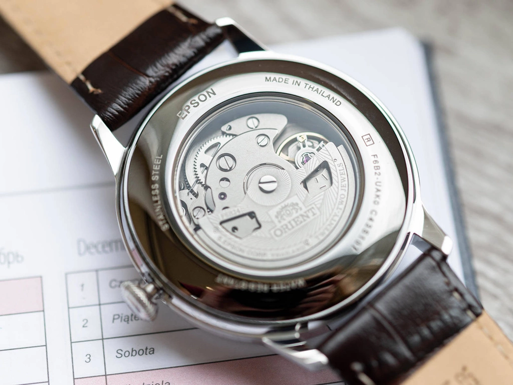 Zegarek męski ORIENT RA-AK0804Y30B Bambino Sun & Moon Automatic